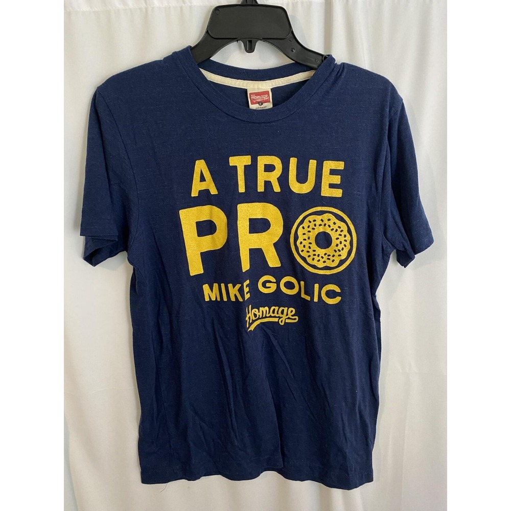 Homage A‎ True Pro Mike Golic Shirt Small